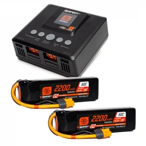 Smart Powerstage Air Bundle: G2 2200mAh 4S 50C LiPo IC3 And S2