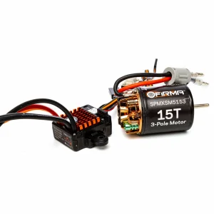Spektrum Firma 70A Brushed Smart ESC Combo With 15T Brushed Motor