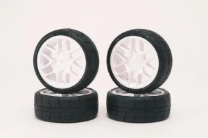 Sweep Hankook Tread 32Deg 24mm Glued Tc Tyres 12Spoke Carpet