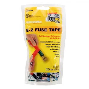 Super Glue E-Z Fuse Silicone Tape Red (1in x 10ft)