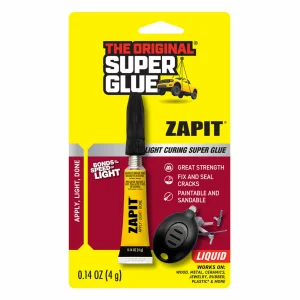 Super Glue Zap IT with Blue Light Activator