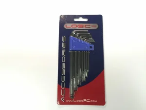 7pc Hex Ball Wrench Set - 1.5~6mm