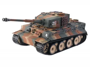 Taigen 1:24 Tiger 1 IR Battle Tank Middle Version - Camo
