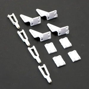 Dynam Top Gun Park Flite Cessna 182 Clevis/Clip + Rocker Arm