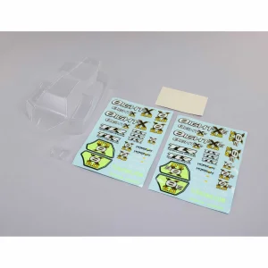 Body Set with Decals - Clear: 8X - 8XE 2.0