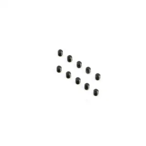 Cup Point Set Screws - M2.5x3mm (10)