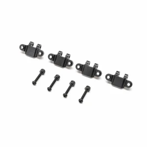 Aluminium Lower Shock Mount - Black: Mini LMT (4)