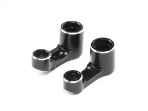 Bell Crank Set - Aluminium - Black: 22 5.0