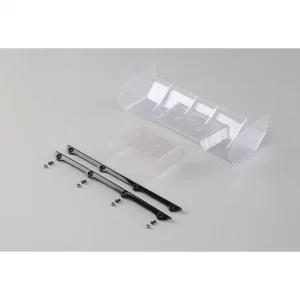 Polycarbonate Wing - Pre Cut - Clear: 8/E/T 4.0 ** CLEARANCE **