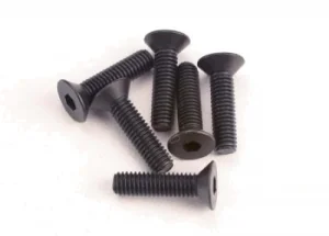 Screws - 3x12mm countersunk machine (6) (hex drive)