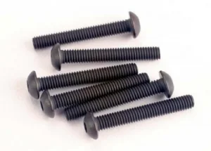 Screws - 3x20mm button-head machine (hex drive) (6)