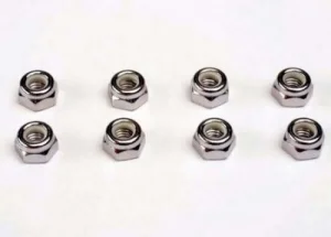 Nuts - 5mm Nylon Locking (6)