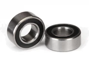 Ball Bearings Black Rubber Sealed (5x10x4mm) (2)