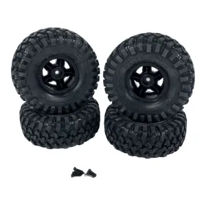 Traxxas Wheel Set and Pinion for All-Terrain Traxx TRX-4