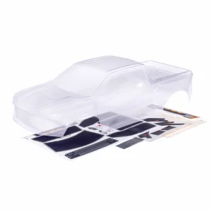 Traxxas Body, Ford Raptor R (clear, requires painting)/ window masks/ decal sheets