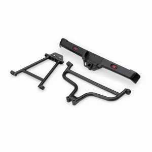 Traxxas Bumper, rear/ bumper mounts, rear (upper + lower) (fits Ford Raptor R)