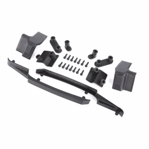 Traxxas Body reinforcement set, black/ skid pads (roof)/ 3x10mm CS (14) (fits 10211 body)