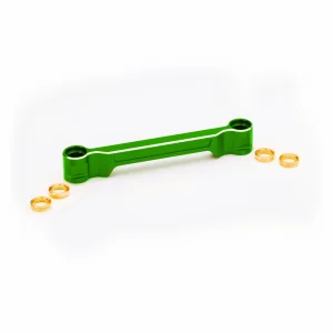Traxxas Draglink, steering, 6061-T6 aluminium (green-anodised)