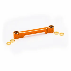 Traxxas Draglink, steering, 6061-T6 aluminium (orange-anodised)