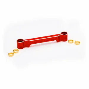 Traxxas Draglink, steering, 6061-T6 aluminium (red-anodised)