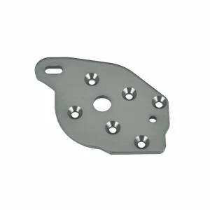 Traxxas Plate, motor, 6061-T6 aluminium (gray-anodised)
