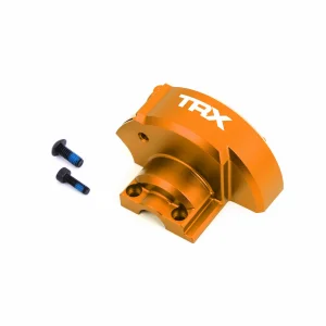 Traxxas Cover, gear (orange-anodised 6061-T6 aluminium)