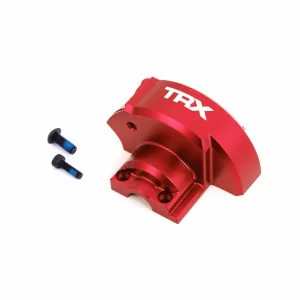 Traxxas Cover, gear (red-anodised 6061-T6 aluminium)