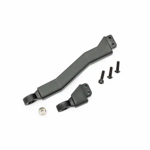 Traxxas Hitch, boat trailer/ 3x10mm BCS (black stainless) (2)/ 3x10mm CS (black stainless) (1)