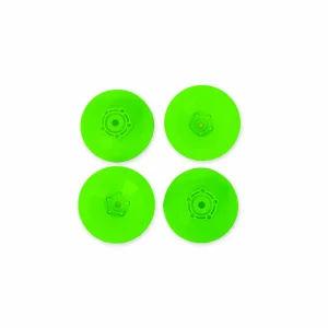 Traxxas Wheel discs (green) (4)