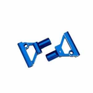 Traxxas Suspension arms, lower, front, 6061-T6 aluminium (blue-anodised) (left + right)/ 2.5x5mm BCS (with threadlock) (2)