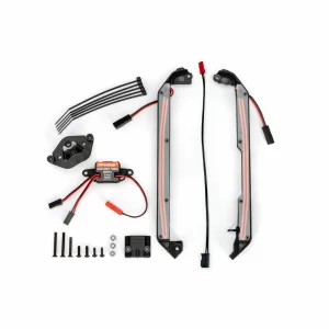 Traxxas LED light set, Red, complete (underbody) (fits 4-Tec 2.0 or 4-Tec Drift)