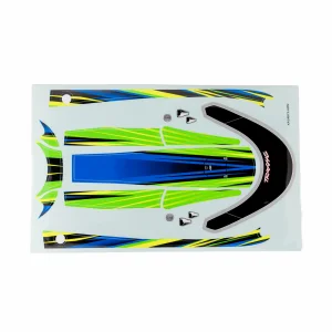 Traxxas Decal set, hatch (green) (waterproof) (for Disruptor)
