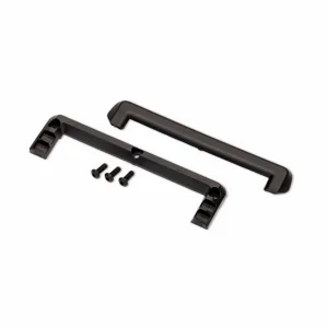 Traxxas Tailgate protector (black)/ mount/ 3x8mm BCS (3) (fits 10711 body)