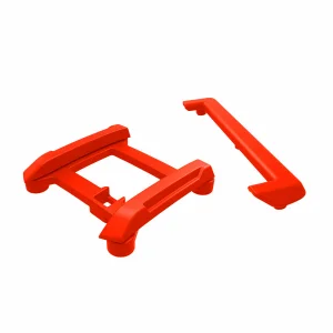 Traxxas Skid plate (roof), tailgate protector (red), mounts (2), 3x8mm BCS (7) (fits 10711 body)
