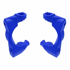 Traxxas Caster blocks (c-hubs), left + right (blue)