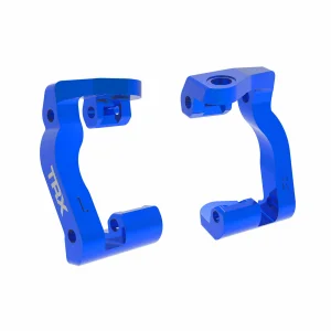 Traxxas Caster blocks (c-hubs), 6061-T6 aluminium (blue-anodised) (left + right)