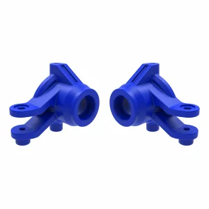 Traxxas Steering blocks, left + right (blue)