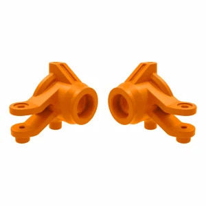 Traxxas Steering blocks, left + right (orange)