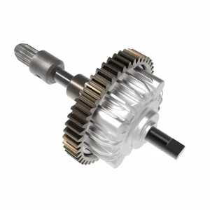 Traxxas Differential kit, centre (complete with steel spur gear) (aluminium carrier) (requires 10757 + 10762)