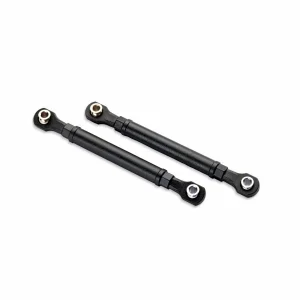 Traxxas Toe links, front (moulded composite) (2)/ hollow balls (4) (71mm centre to centre) (for use with 10790 Mini MAXX WideMaxx suspension kit)