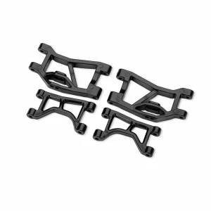 Traxxas Black Rear Upper + Lower Suspension Arms (L+R)