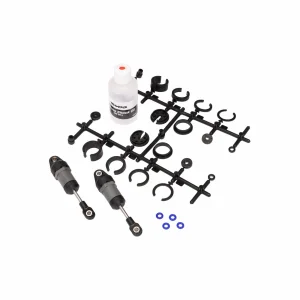 Traxxas Short Grey Ultra Shocks with Springs (2)