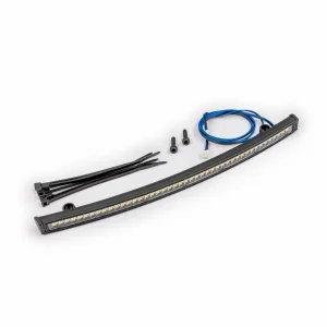 Traxxas LED light bar, roof (curved, high-voltage) (44 white LEDs (single row), 180mm wide)