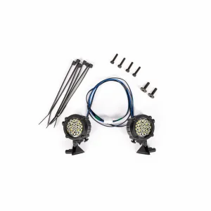 Traxxas LED light pods (left + right)/ mounting hardware