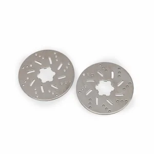 Traxxas Brake disc, front (82mm) (stainless steel) (2)