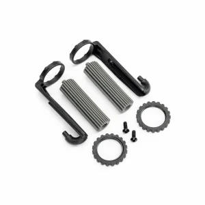 Traxxas Reservoirs, shocks, front (2)/ 3x8mm BCS (2)