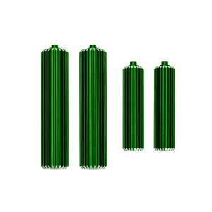 Traxxas Reservoirs, shocks (6061-T6 aluminium, green-anodised) (front (2), rear (2)