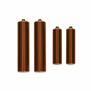 Traxxas Reservoirs, shocks (6061-T6 aluminium, orange-anodised) (front (2), rear (2)