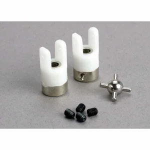 Traxxas U- joints (2)/ 3mm set screws (4)