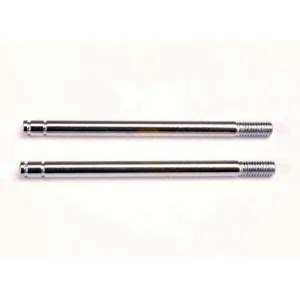 Traxxas Shock shafts steel chrome finish (long) (2)